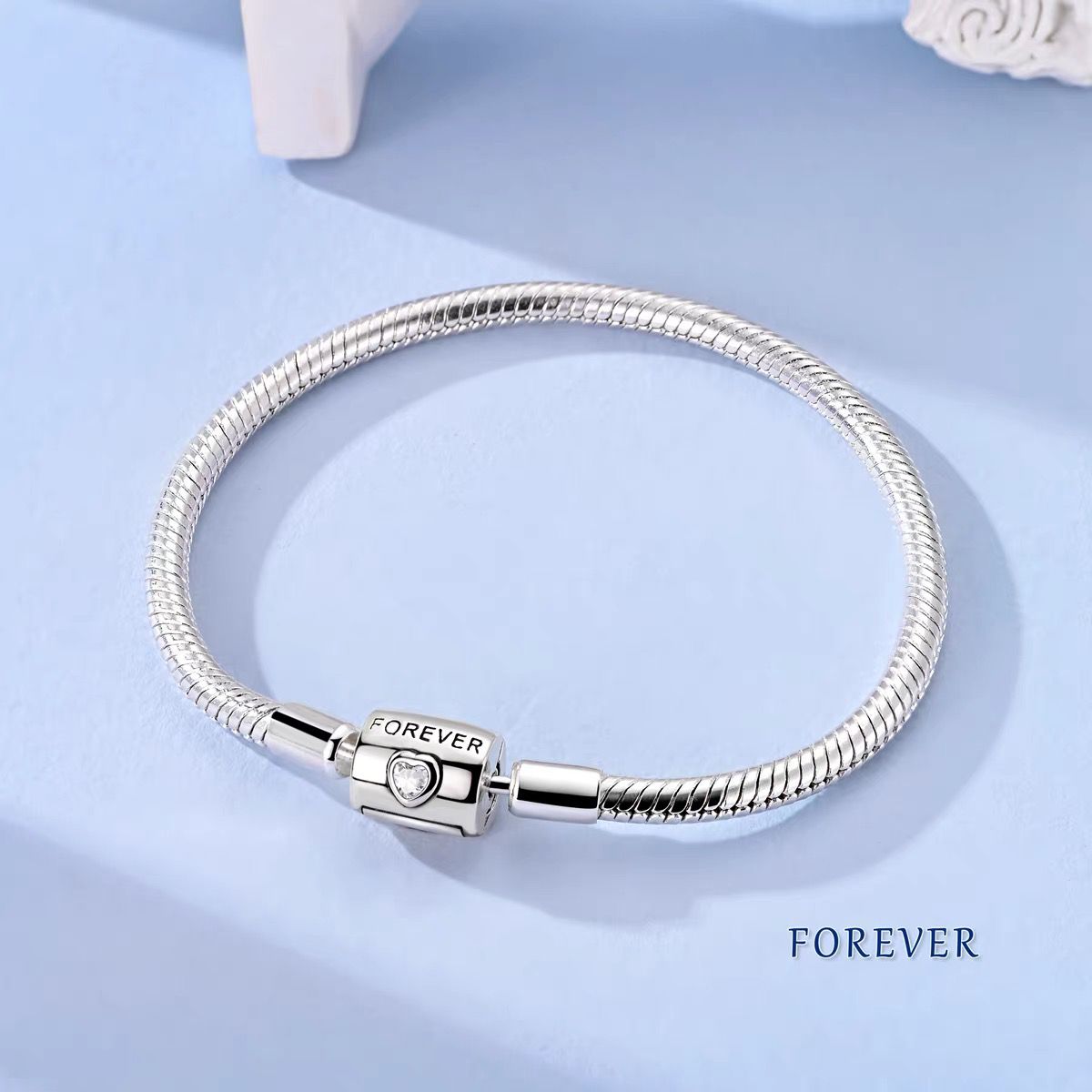 Forever Heart Charm Bracelet