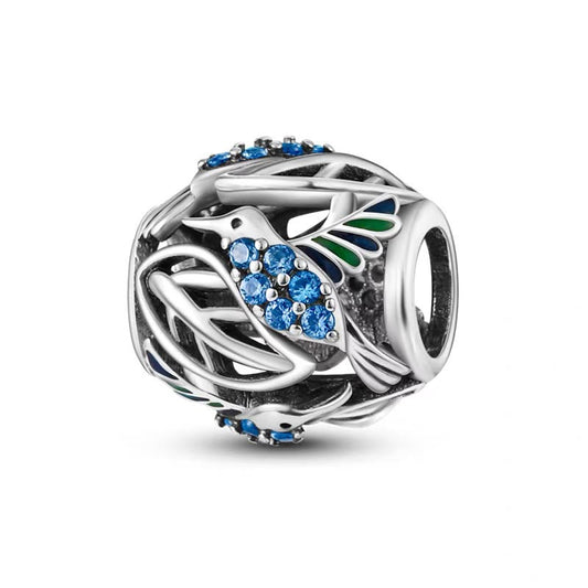 Hummingbird Openwork Charm